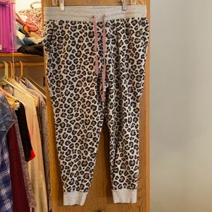 Torrid leopard print sweatpant style